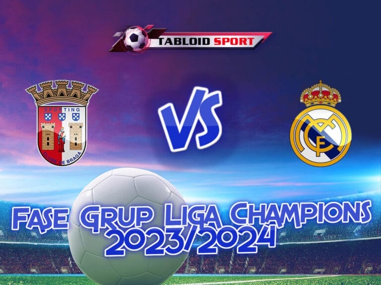Prediksi Braga Vs Real Madrid 25 Oktober 2023